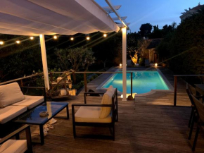 Cannes charming Villa independent swimming pool, garden and calm